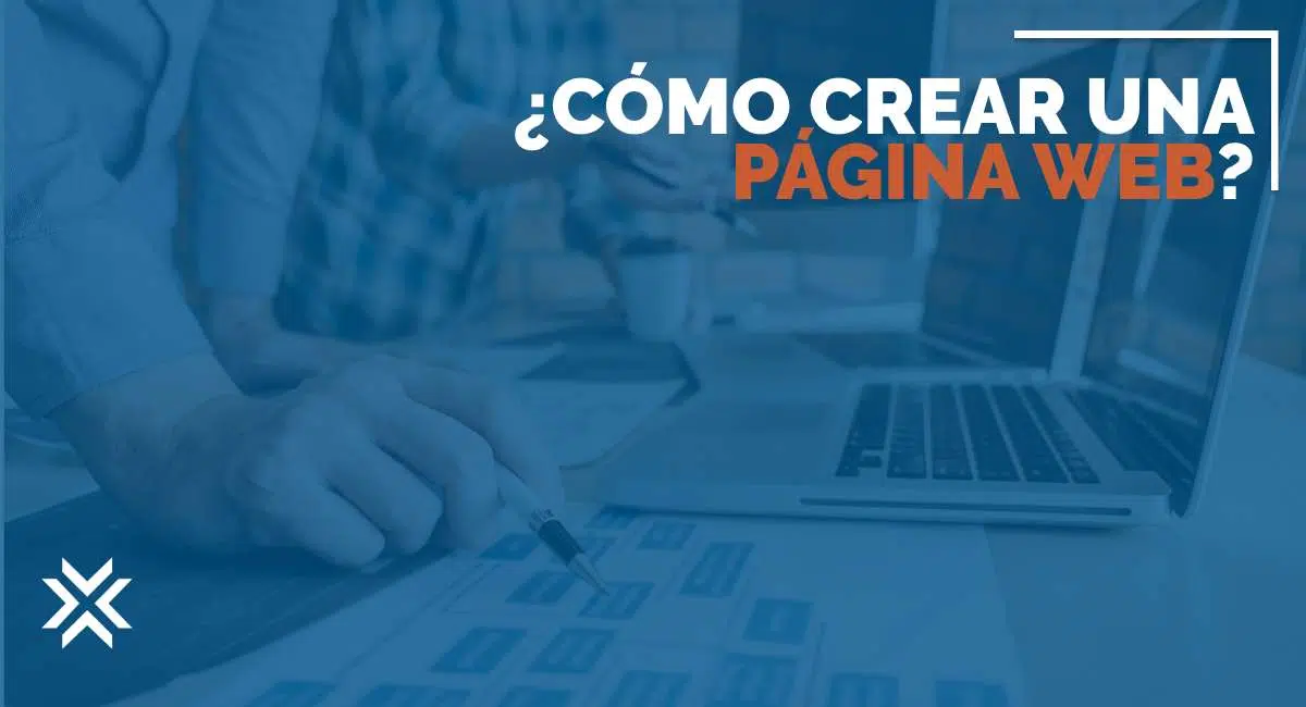 como crear una página web